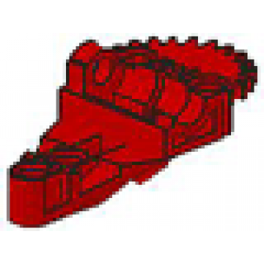 red technic gearbox half