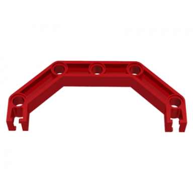 red znap beam 9 5 holes 4 bends half-octagon