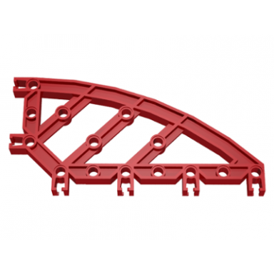 red znap beam 16 14 holes curved