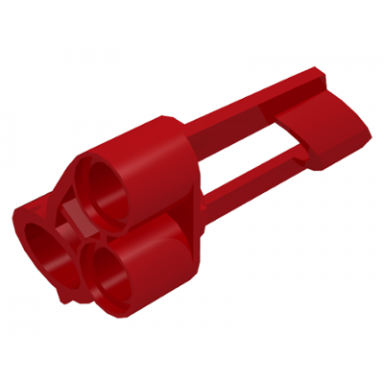 red technic panel fairing 5 small short large hole side a