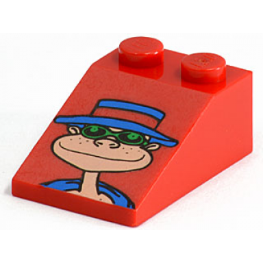 red slope 33 3 x 2 with mcdonalds hamburglar pattern