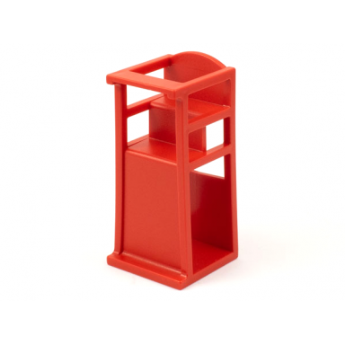 red scala chair - baby highchair
