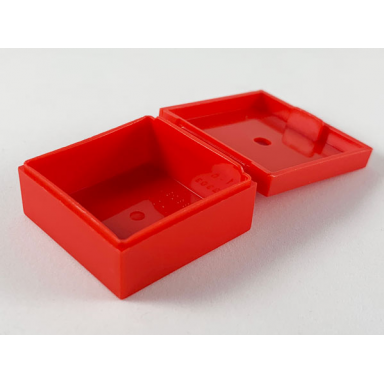 container box 3 1 2 x 3 1 2 x 1 1 3 with hinged lid