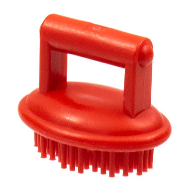 red scala utensil horse brush