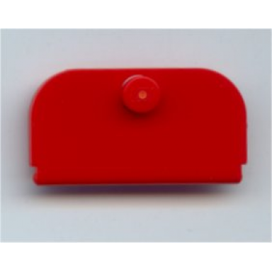 red container mailbox 4 x 4 door