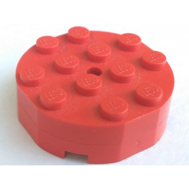 red turntable 4 x 4 complete faceted