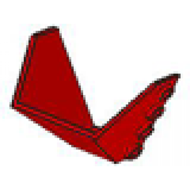 red vehicle tipper end sloped