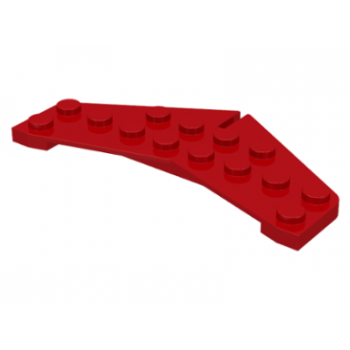 red wedge plate 4 x 8 tail