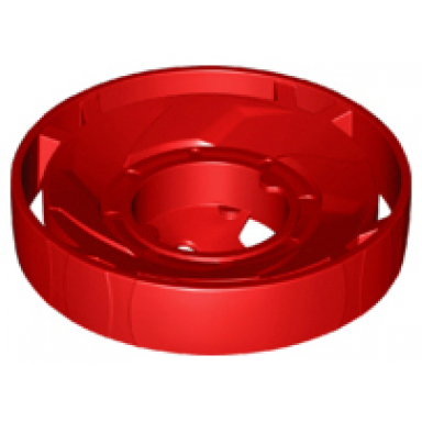 red propeller 1 blade solid 10 diameter spinjitzu rotor