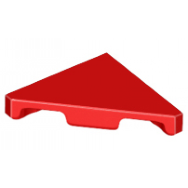 red tile modified 2 x 2 triangular