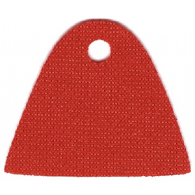 red mini doll cape cloth short with small top hole - spongy stretchable fabric