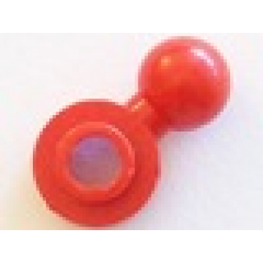 red plate round 1 x 1 with tow ball with hexagon shaped hole homemaker figure maxifigure hand