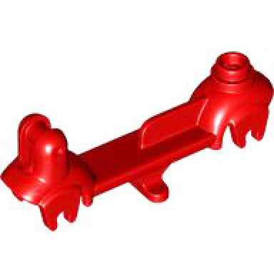 red kick scooter body