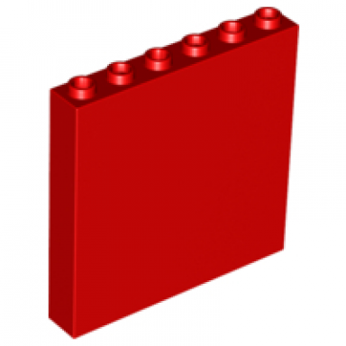red brick 1 x 6 x 5