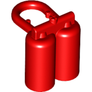 red minifigure air tanks