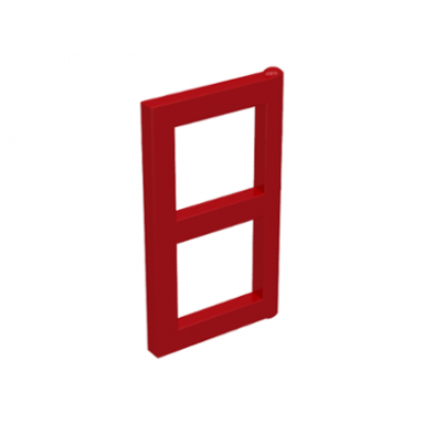 red pane for window 1 x 2 x 3
