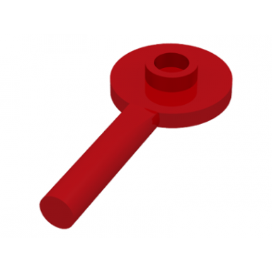 red minifigure utensil signal paddle