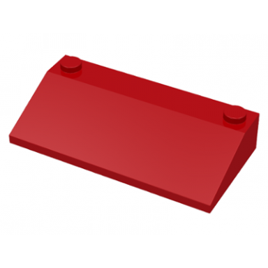 red slope 33 3 x 6 with inner walls
