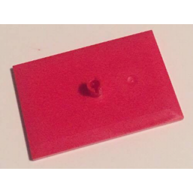 red train bogie plate tile modified 6 x 4 with 5mm pin