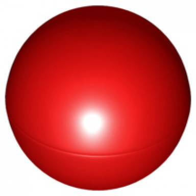 red ball hard plastic 52mm d duplo ball for ball tube