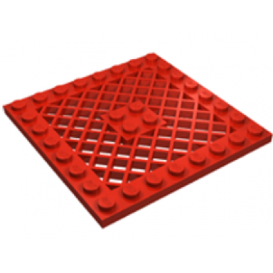 red plate modified 8 x 8 with grille