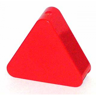 red duplo brick 1 x 3 x 2 triangle
