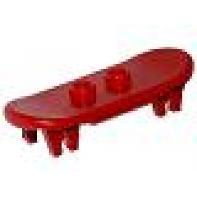 red minifigure utensil skateboard deck