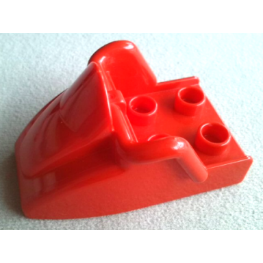 red duplo snowmobile body
