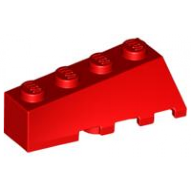 red wedge 4 x 2 sloped left