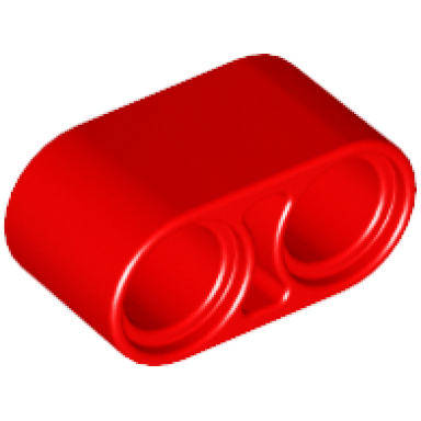 red technic liftarm thick 1 x 2