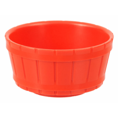 red container barrel half large
