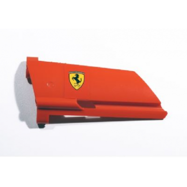 red technic panel fairing 21 large long small hole side b with ferrari logo pattern sticker - set 8674