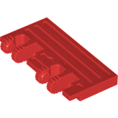 red hinge train gate 2 x 4 locking dual 2 fingers with rear reinforcements