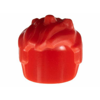 red minifigure hair short and messy