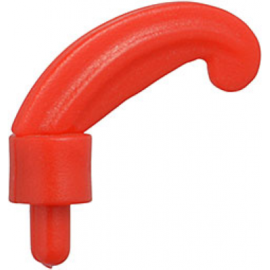 red minifigure plume feather small