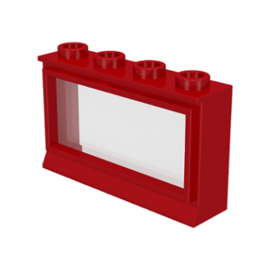 window 1 x 4 x 2 with fixed glass