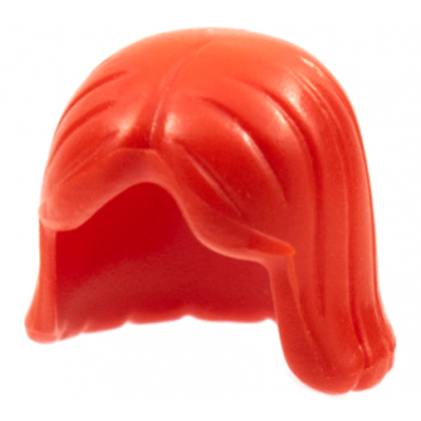 red minifigure hair female