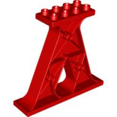 red duplo support 2 x 8 x 6