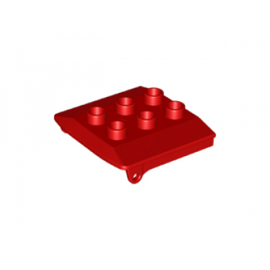 red duplo backhoe train cabin roof