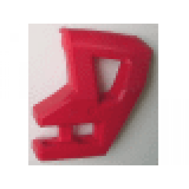 red technic panel rc car flexible bumper left