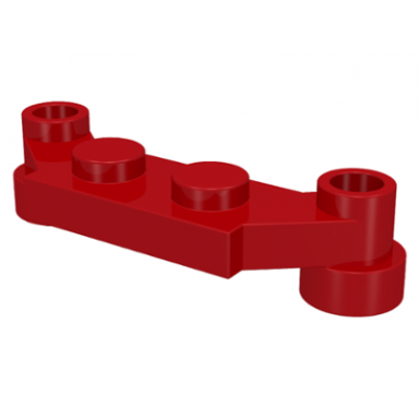 red plate modified 1 x 4 offset