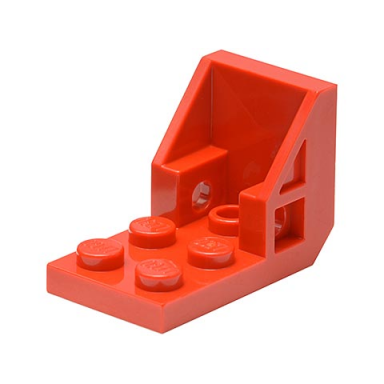 red bracket 3 x 2 - 2 x 2 inverted space seat