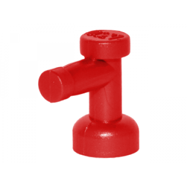 red tap 1 x 1 without hole in nozzle end