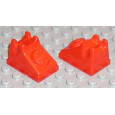 red fabuland utensil telephone - base