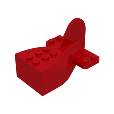 red fabuland airplane tail