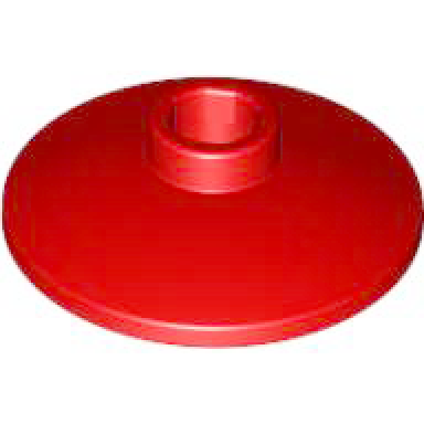 red dish 2 x 2 inverted radar