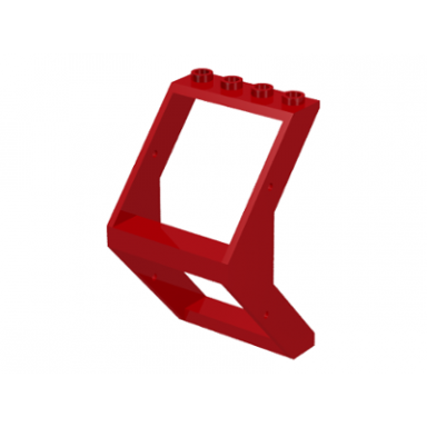 red window 4 x 4 x 6 outward sloping