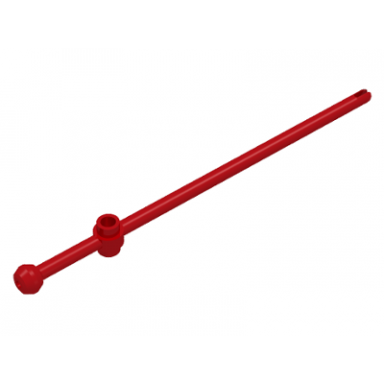 red bar 12l with open stud tow ball and slit boat mast