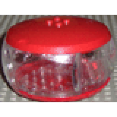 red container x-pod caps with trans-clear barrel 47675 47676 47674