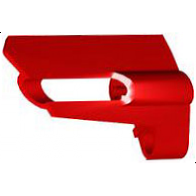 red technic panel fairing 24 small short small hole side b